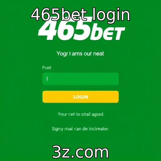 Acesso ao site 465bet por meio de login | 465bet login