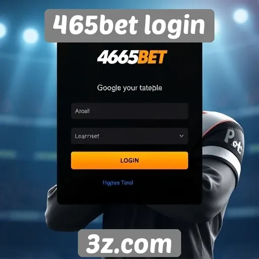 Login no 465bet como acessar com facilidade