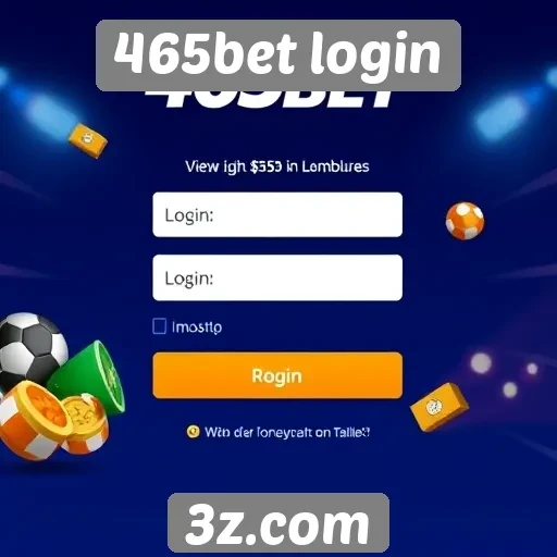 Registro simples no site 465bet login